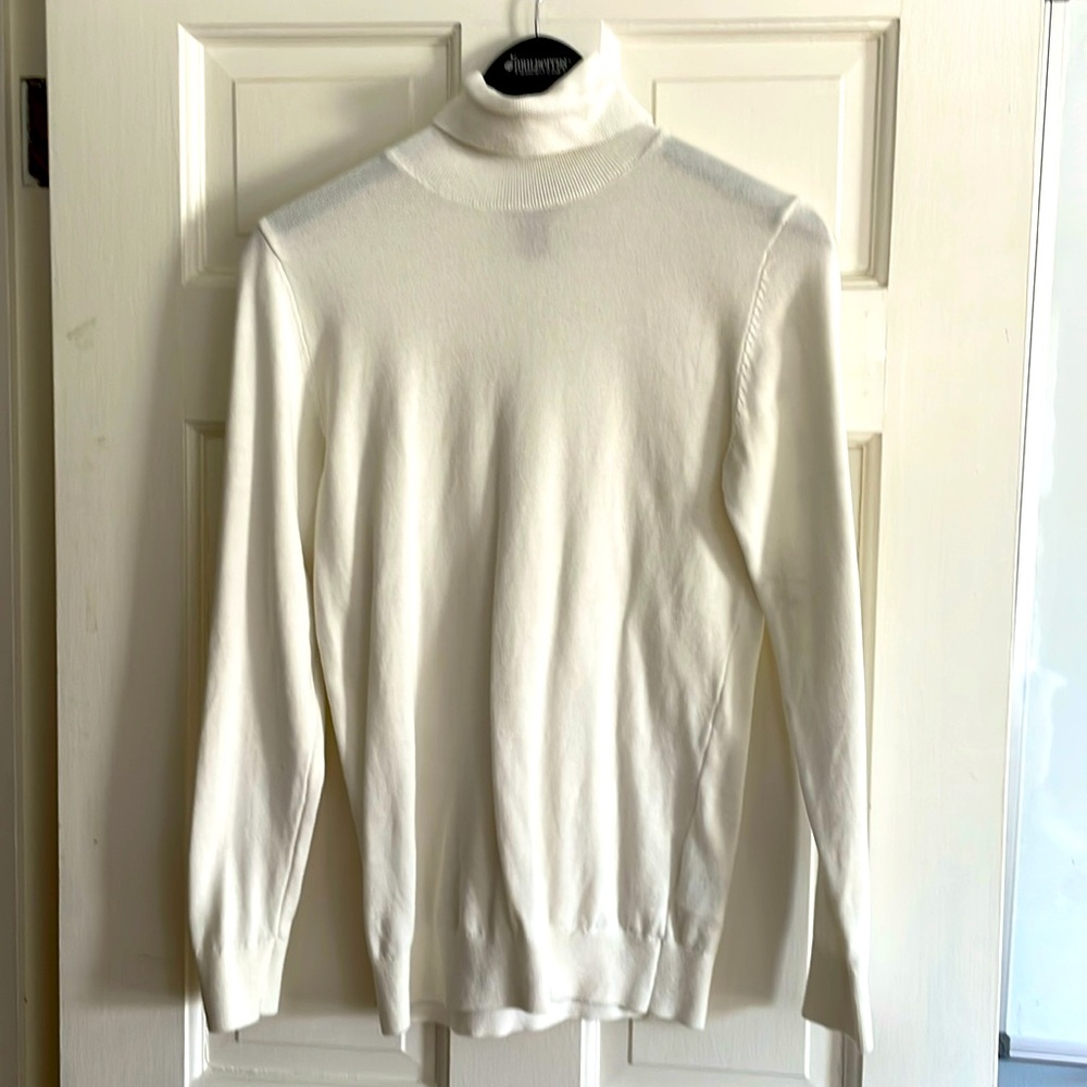 White Turtleneck